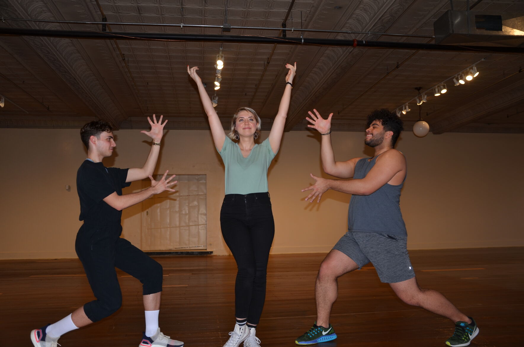 Nathan Bonsall, Mollie Craven and Matthew Carter